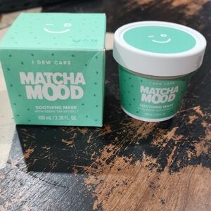 I Dew Care Matcha Mood Soothing Mask - Mint Green Sealed In Box